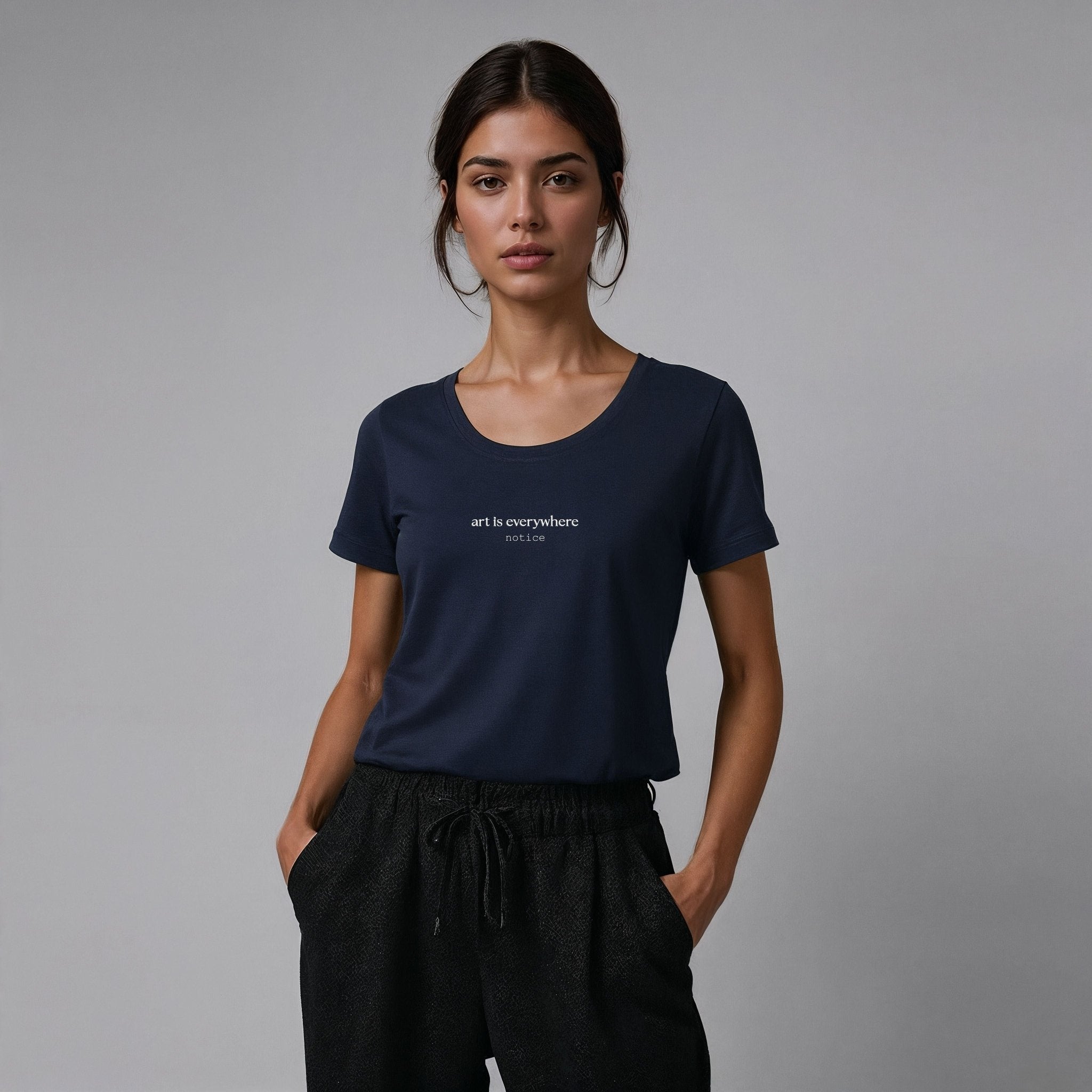Camiseta Feminina Art is everywhere - Ibitiraquire