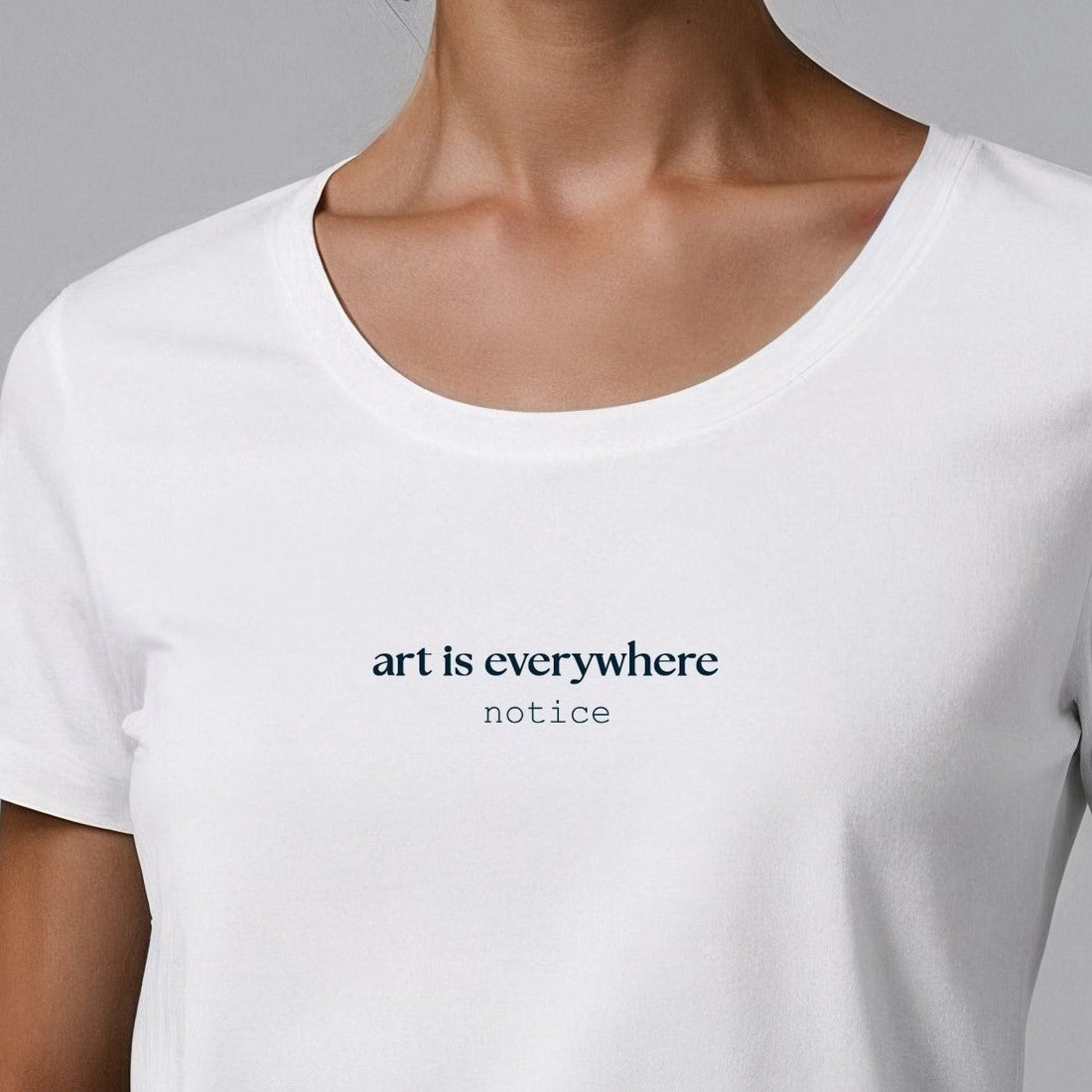 Camiseta Feminina Art is everywhere - Ibitiraquire