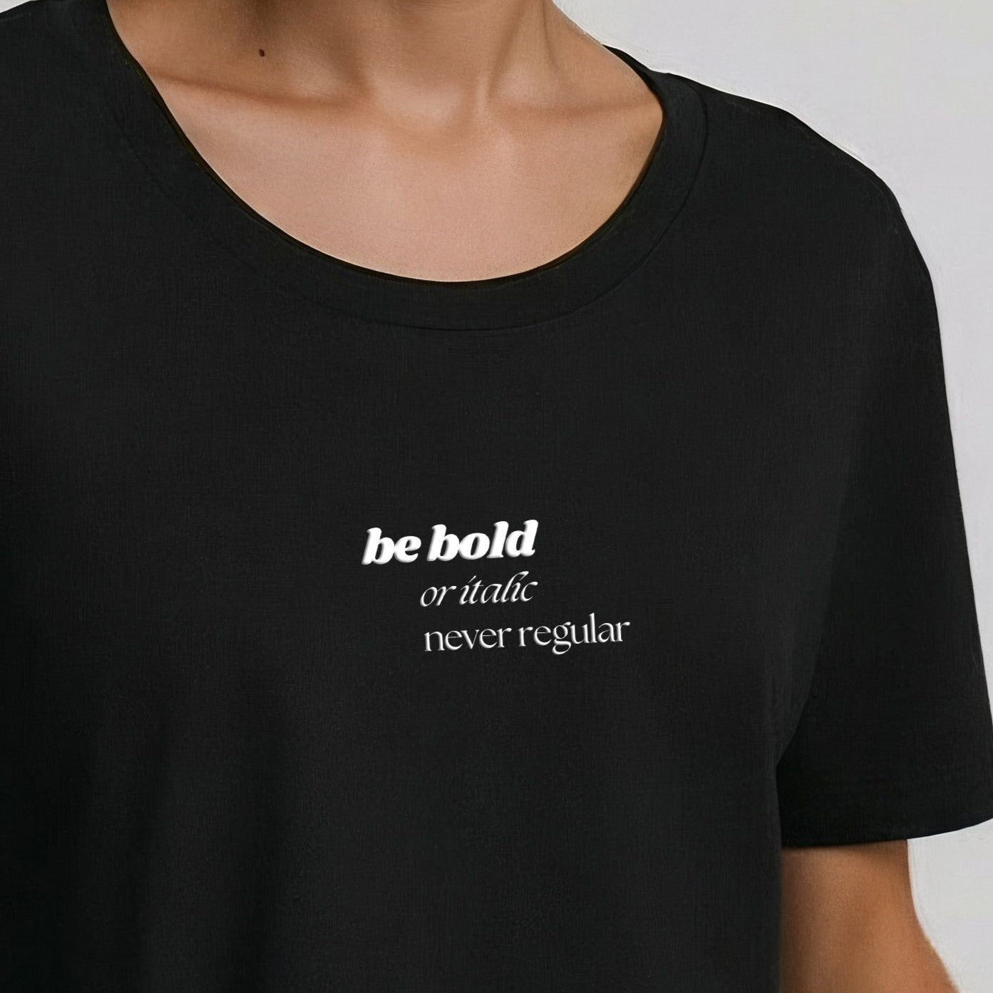 Camiseta Feminina Be bold - Ibitiraquire