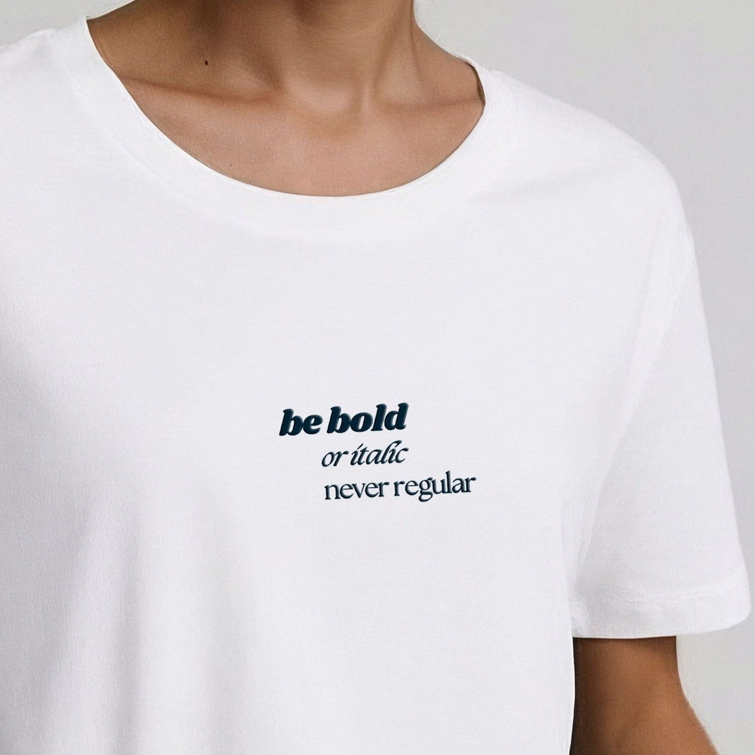 Camiseta Feminina Be bold - Ibitiraquire