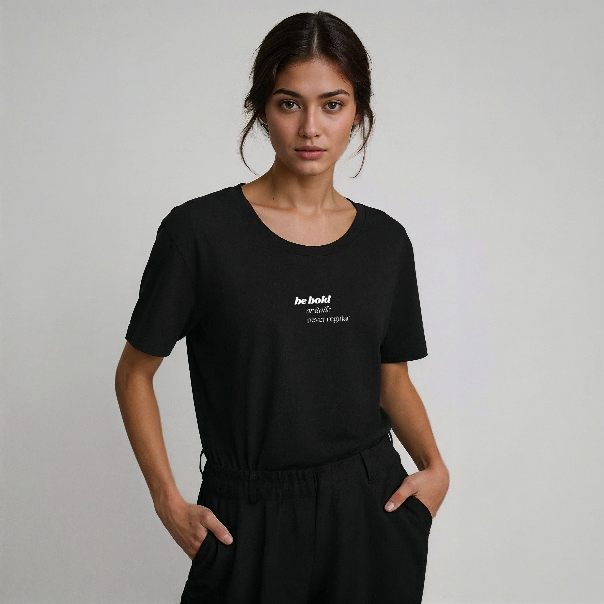 Camiseta Feminina Be bold - Ibitiraquire
