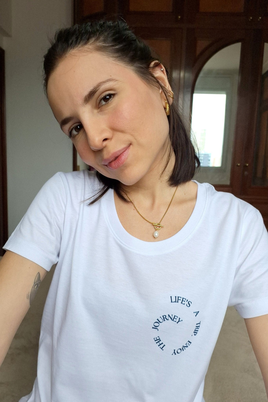 Camiseta Feminina Life's a trip - Ibitiraquire