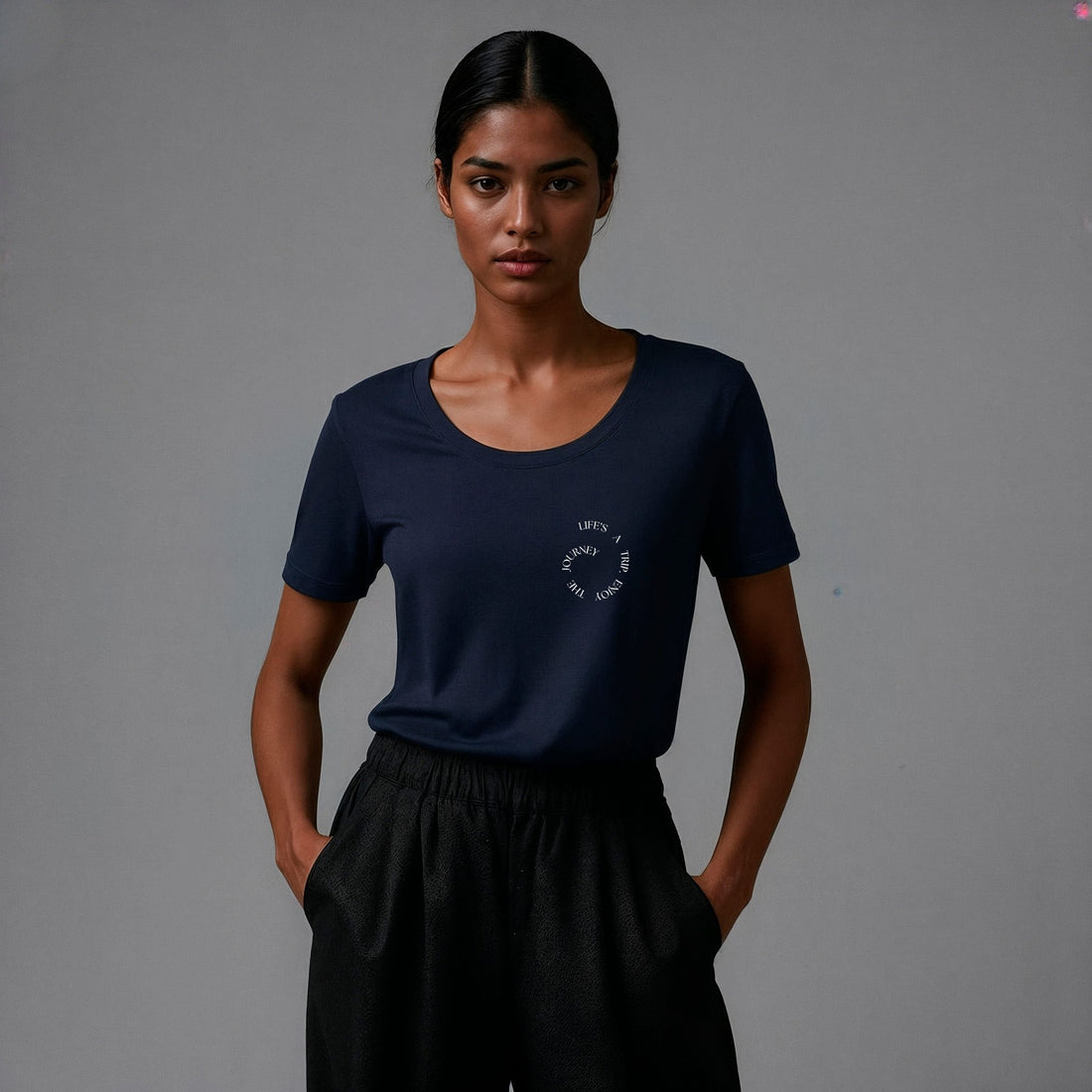 Camiseta Feminina Life's a trip - Ibitiraquire