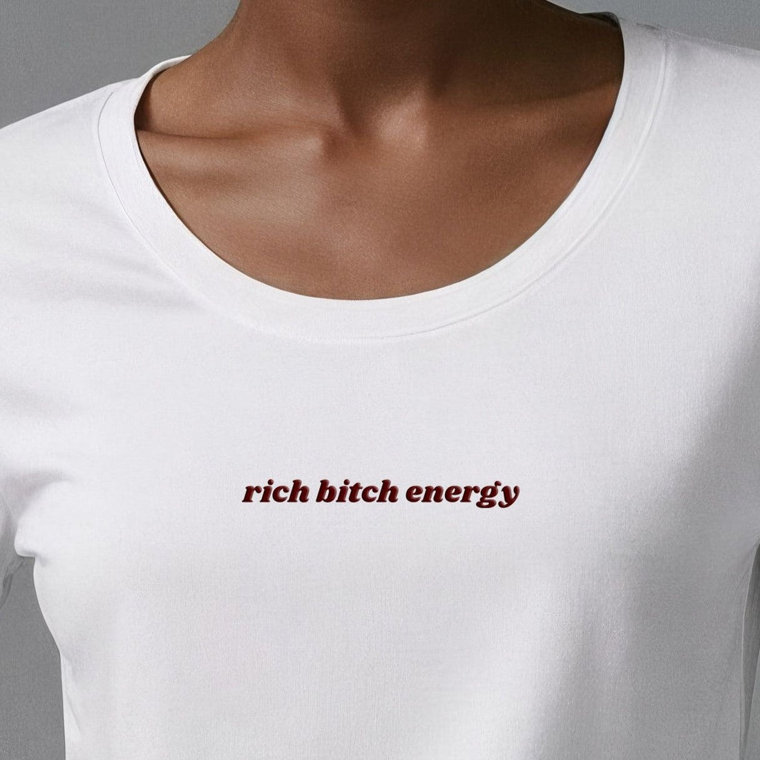 Camiseta Feminina Rich bitch energy - Ibitiraquire