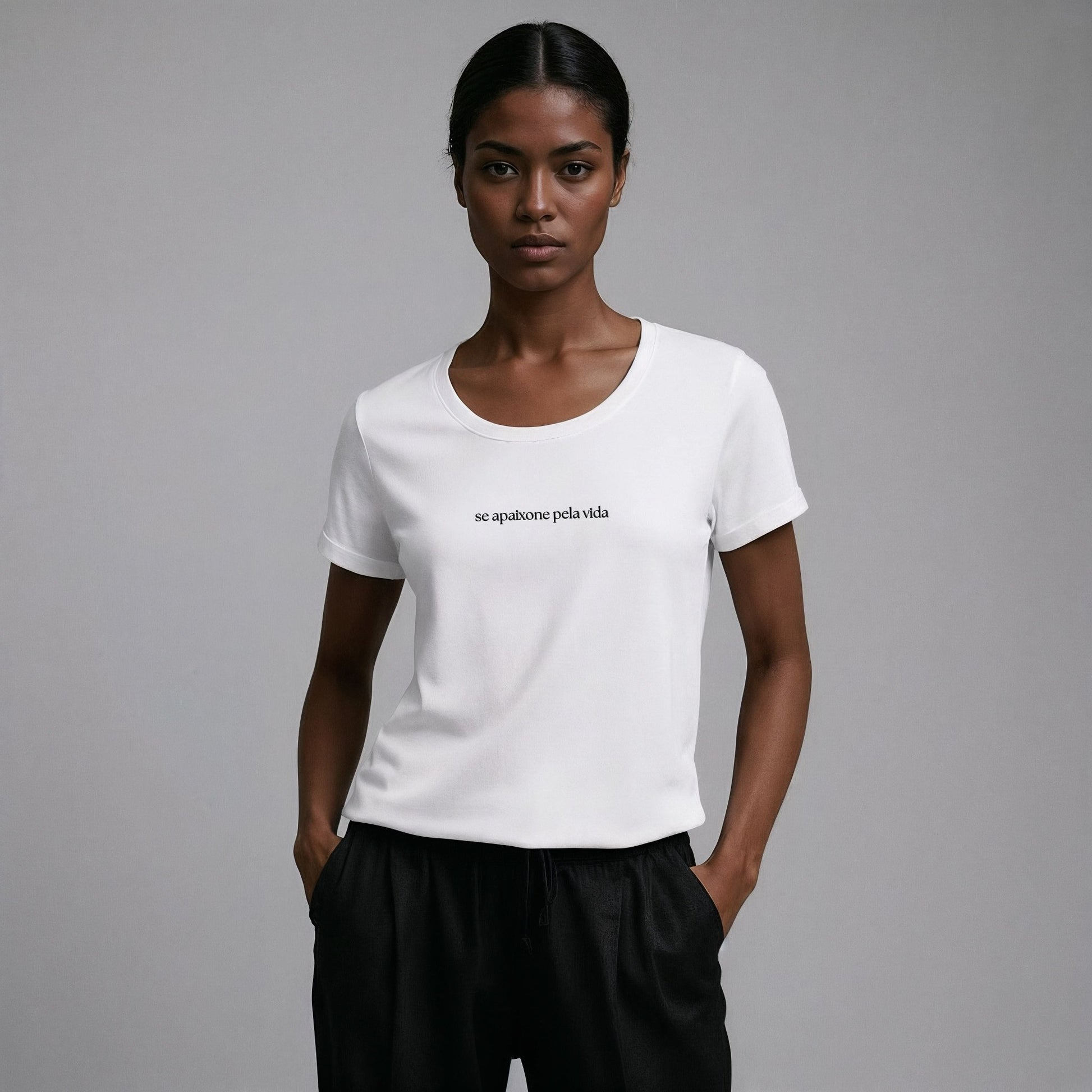 Camiseta Feminina Se apaixone - Ibitiraquire