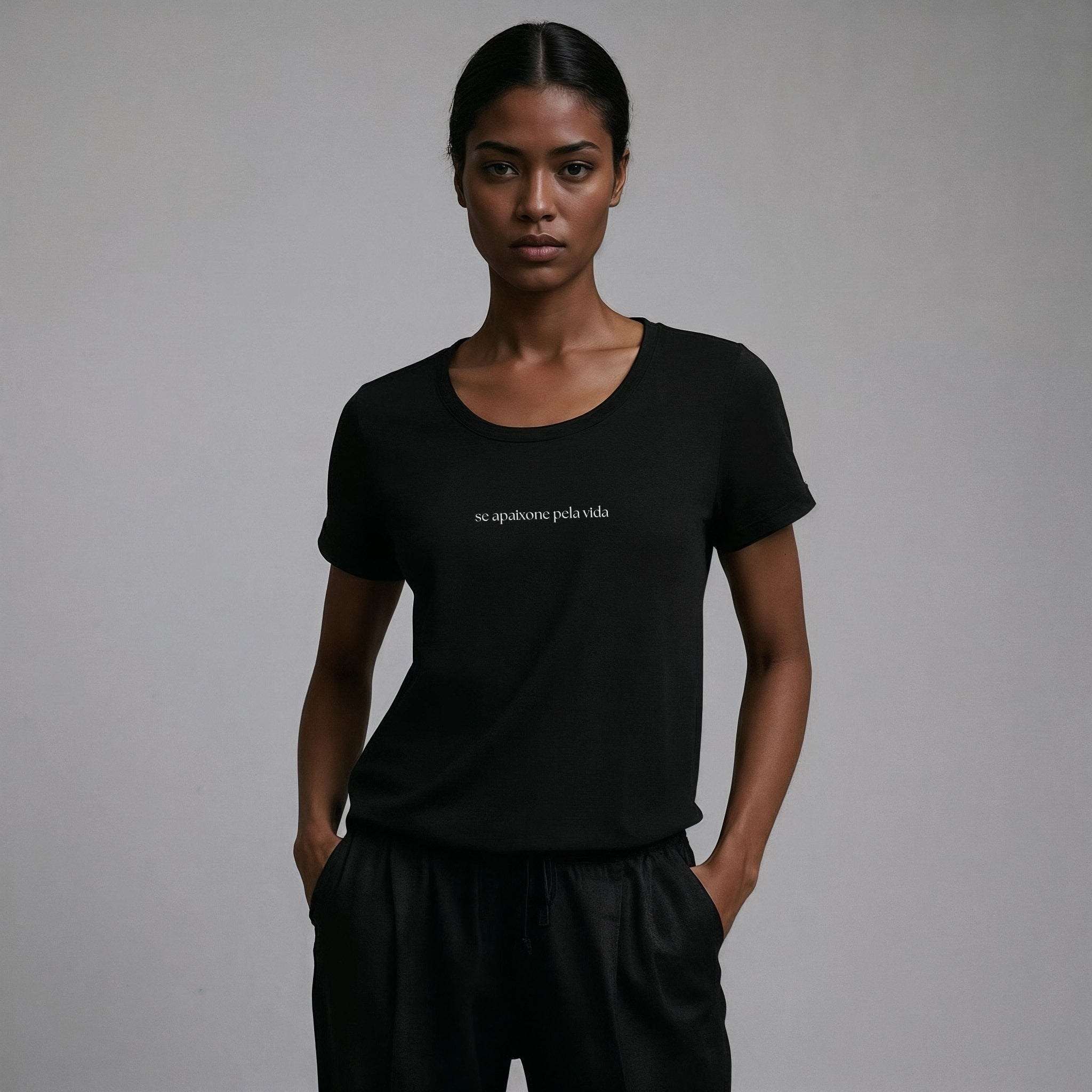 Camiseta Feminina Se apaixone - Ibitiraquire