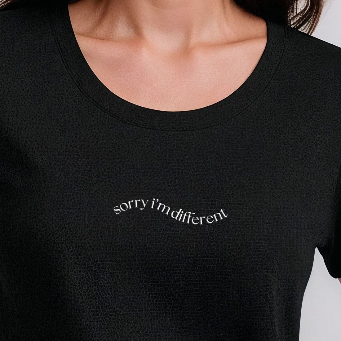 Camiseta Feminina Sorry I'm different - Ibitiraquire
