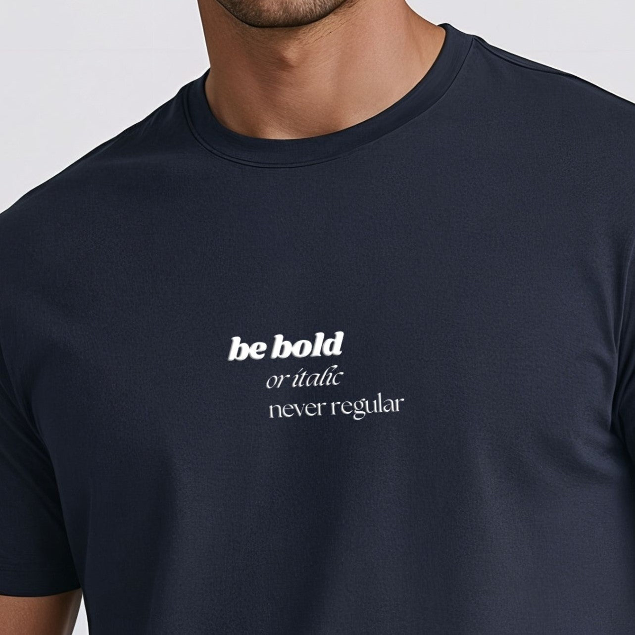 Camiseta Masculina Be bold - Ibitiraquire