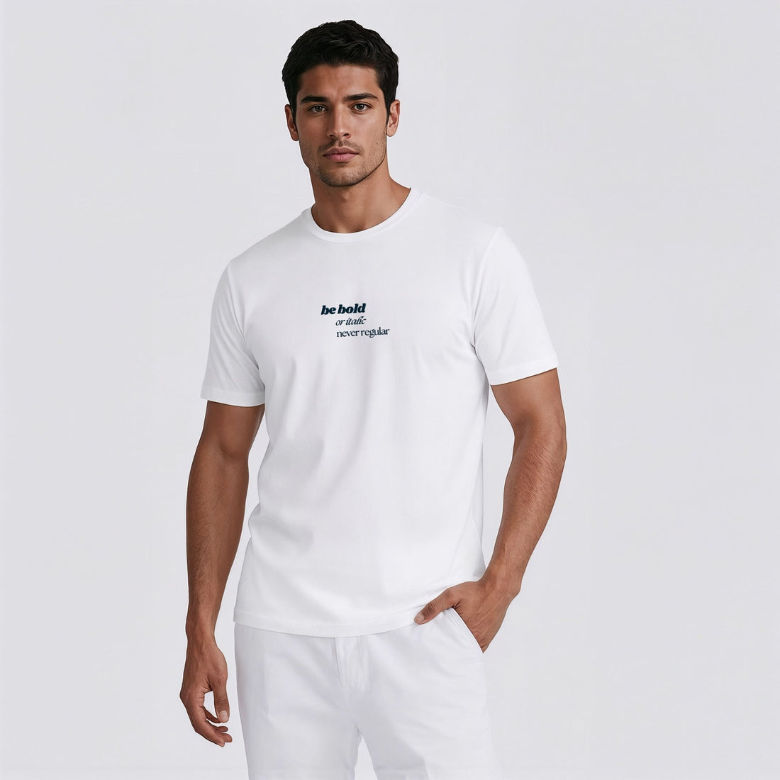 Camiseta Masculina Be bold - Ibitiraquire