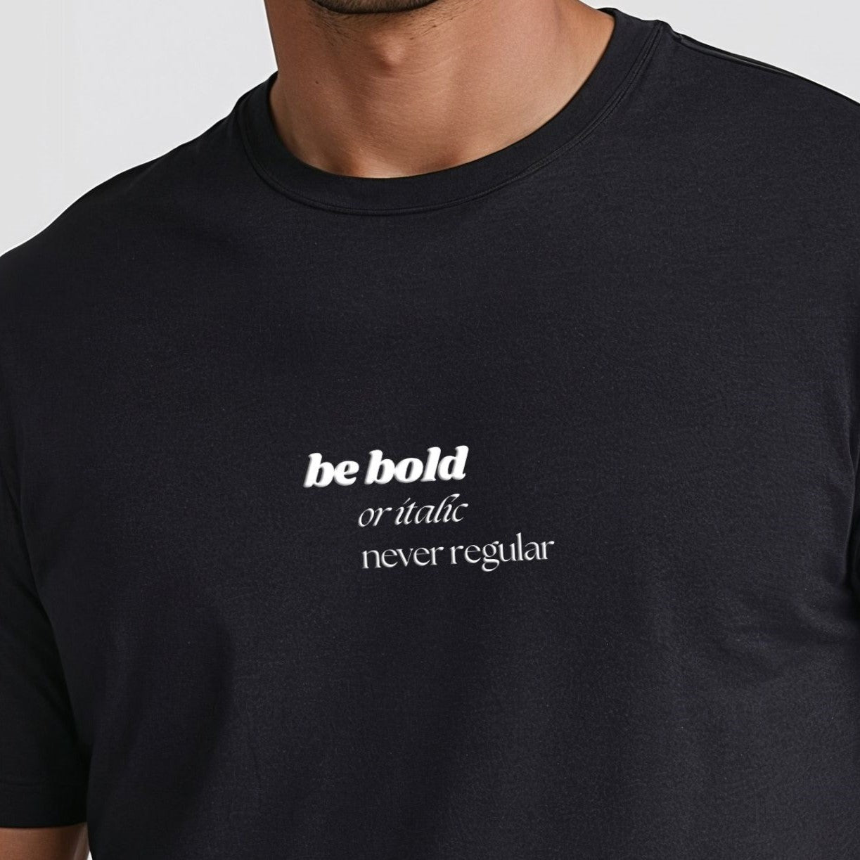 Camiseta Masculina Be bold - Ibitiraquire