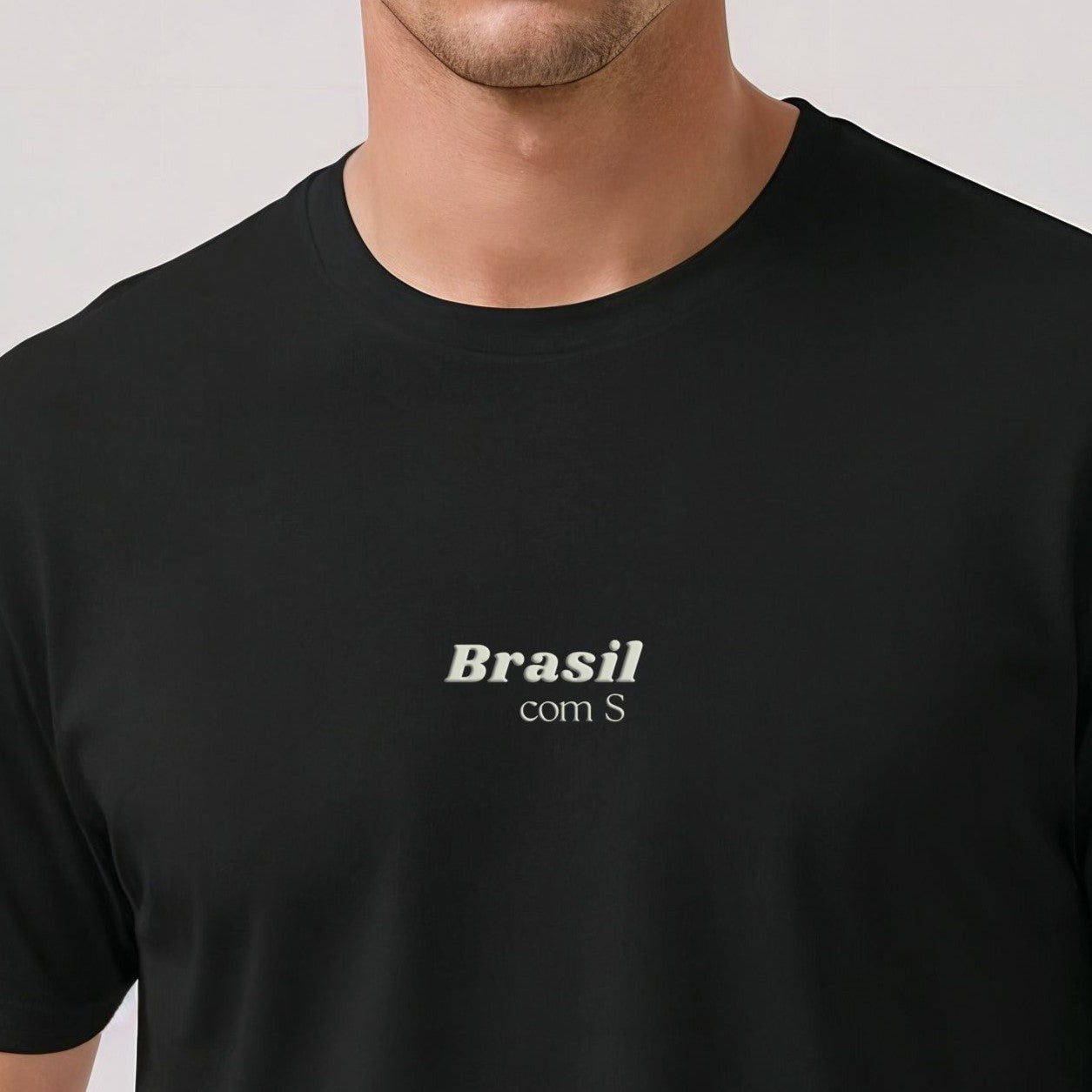 Camiseta Masculina Brasil com S - Ibitiraquire