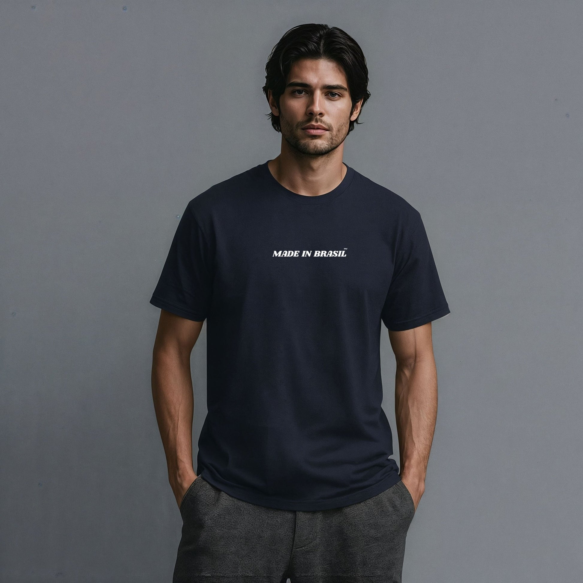 Camiseta Masculina Made in brasil - Ibitiraquire