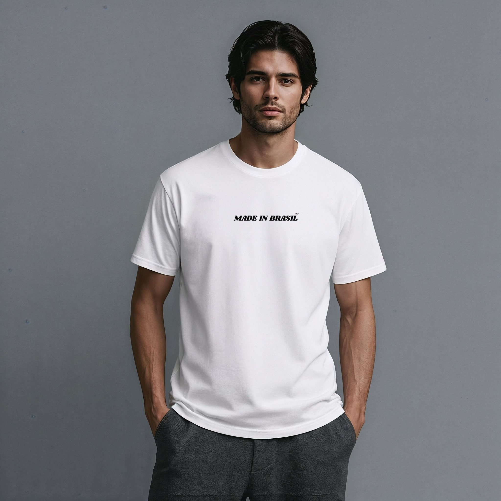 Camiseta Masculina Made in brasil - Ibitiraquire