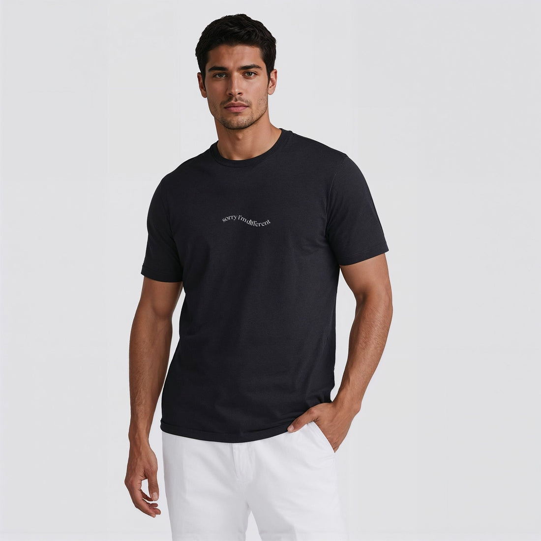 Camiseta Masculina Sorry I'm different - Ibitiraquire