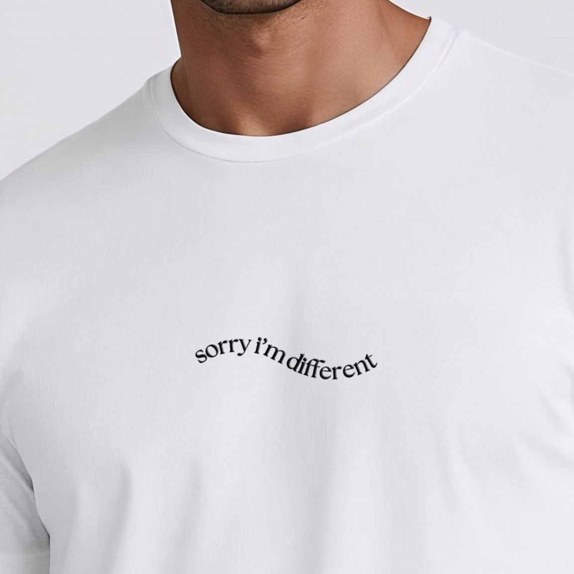 Camiseta Masculina Sorry I'm different - Ibitiraquire