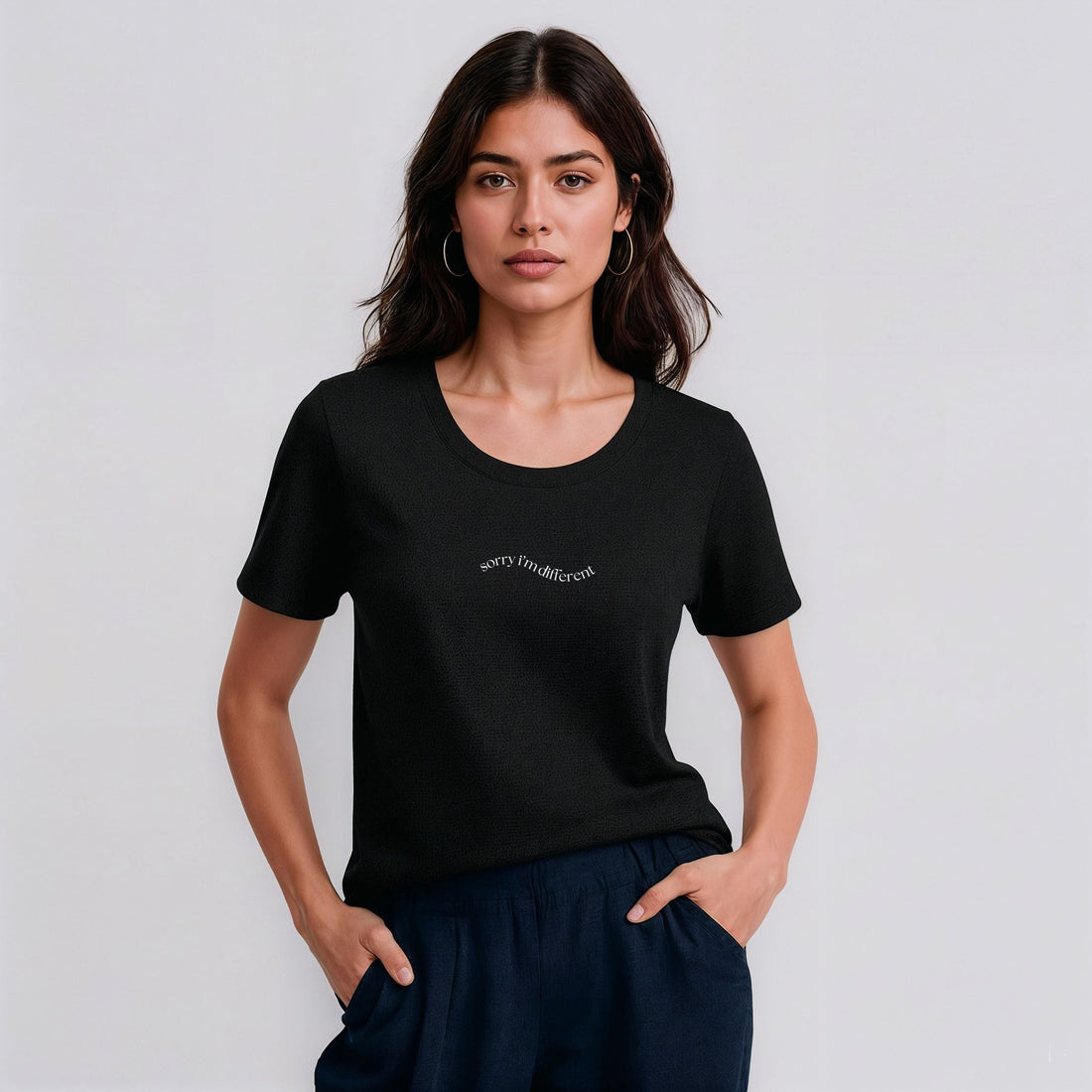 Camiseta Feminina Sorry I'm different - Ibitiraquire